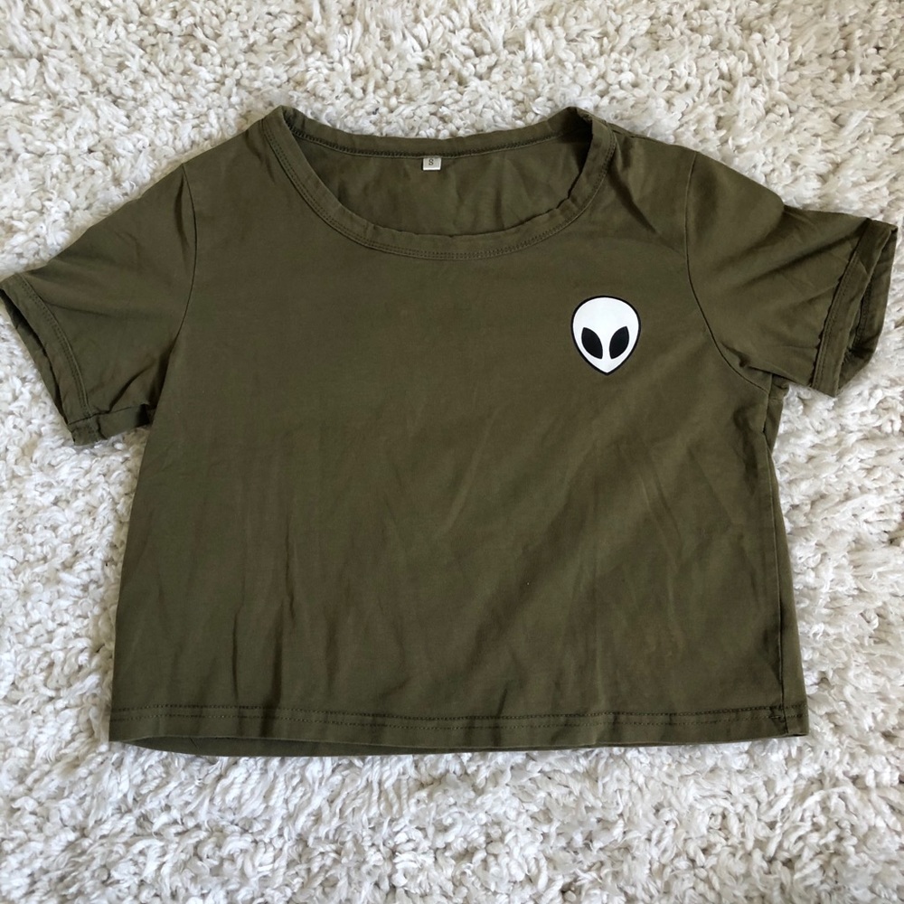 Camo Crop Top